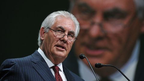 Rex Tillerson, nominado a Secretario de Estado de Trump.