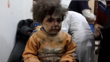 Los menores viven a cada momento el horror de la guerra.