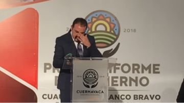 Cuauhtémoc Blanco, alcalde de Cuernavaca.