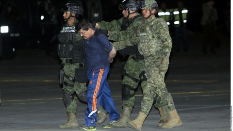 "El Chapo" fue detenido por segunda vez en México en 2015 antes de ser extraditado a EEUU. (Foto: Agencia Reforma)