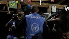 El baile ocurrió en un campamento de desarme de las FARC.