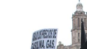 Protestas contra el gasolinazo.