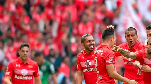 Toluca se impuso al América en la segunda jornada del Clausura 2017.