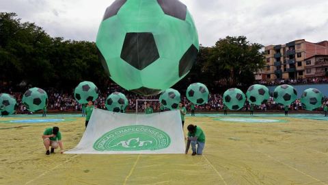 Homenaje al Chapecoense