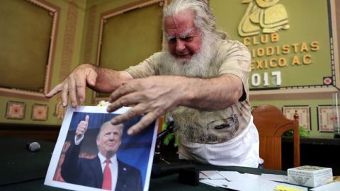 El Brujo Mayor le hizo un ritual a Donald Trump.