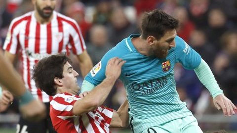 Messi tuvo el empate en San Mamés.