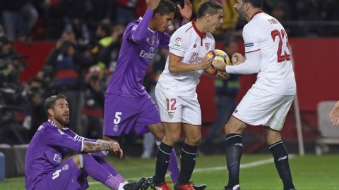 Real Madrid no creía la gran remontada sevillista.