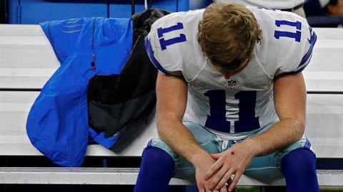 Cole Beasley se lamenta