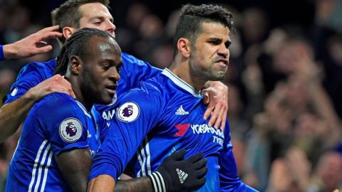 Diego Costa anotó en el triunfo del Chelsea.