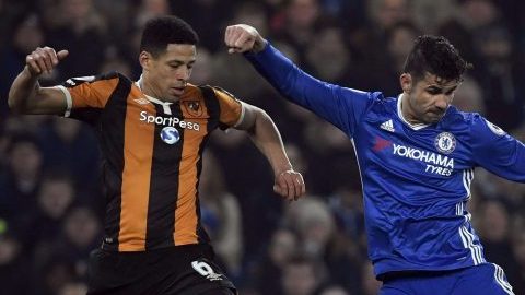 Diego Costa quedó fuera de Champions, al menos con el Chelsea.