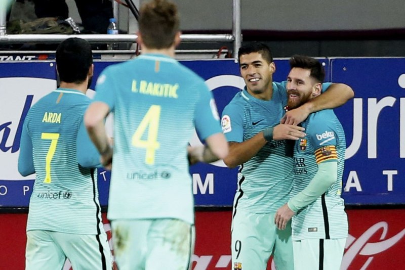 Barcelona es el equipo más goleador de la primera vuelta en La Liga