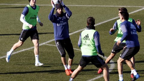 Entrenamiento del Real Madrid