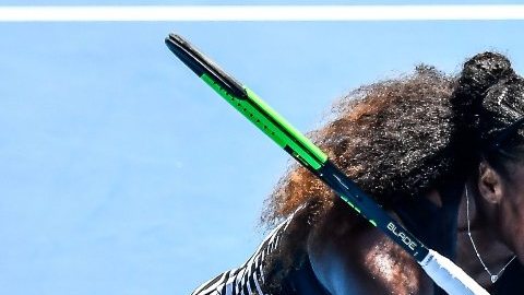 Serena dio un gran partido ante una difícil rival.