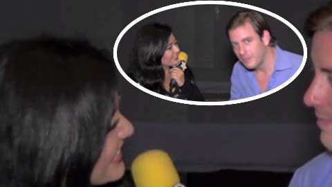 Juan Diego Covarrubias explica altercado con reportera.