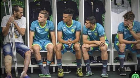 Vestuario del Chapecoense