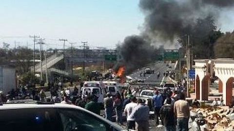 Doble accidente carretero