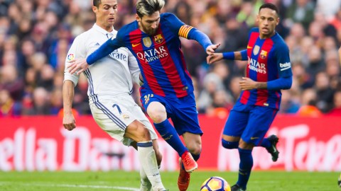 Cristiano Ronaldo y Lionel Messi