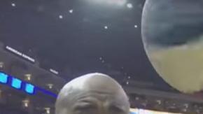 Stephen Curry y los Harlem Globetrotters.