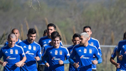 Entrenamiento de Tigres UANL