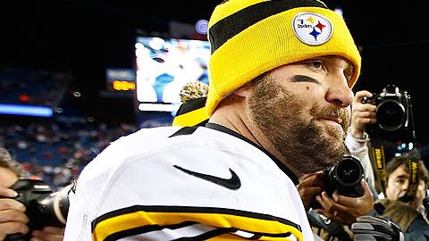 "Big Ben" y Brady, dos grandes figuras en la historia de la NFL.