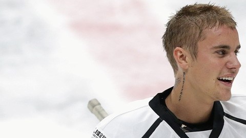 Justin Bieber NHL