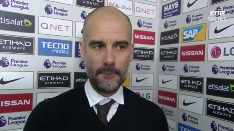 Pep Guardiola se porta evasivo