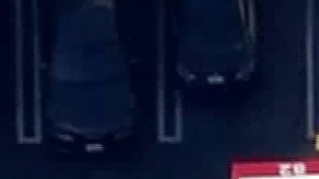 Lugar del acuchillamiento y tiroteo policial en Hollywood. /KTLA