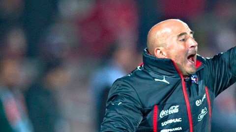 Jorge Sampaoli, el estratega que le quitó el invicto al Real Madrid.
