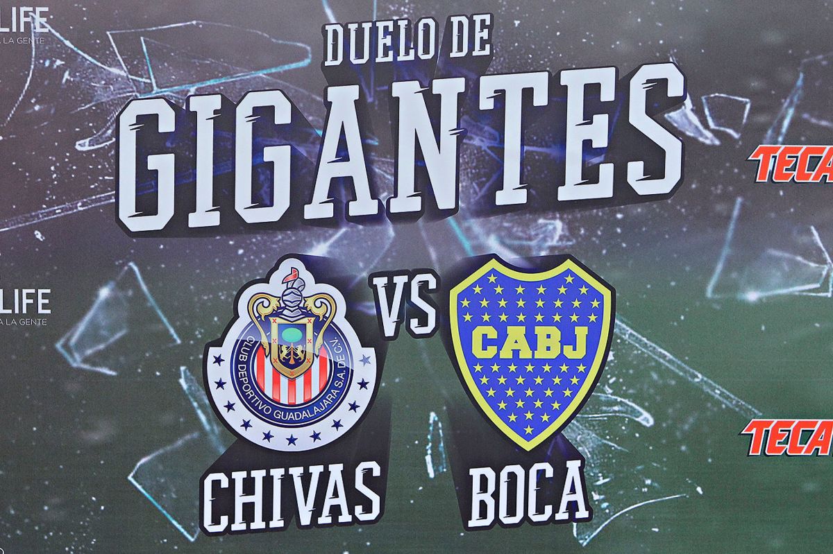 Chivas y Boca vivirán el "Duelo de Gigantes" en el Estadio Chivas. 