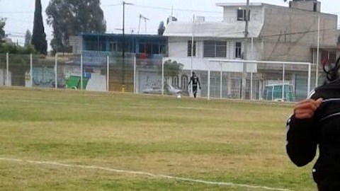 Karina Luna, en una de las pistas de entrenamiento.