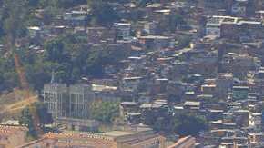 El legendario estadio Maracaná en Río de Janeiro fue presa de la delincuencia.