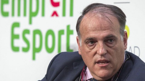 Javier Tebas, presidente de La Liga