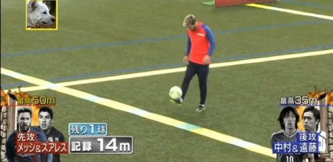 Messi controla el balon