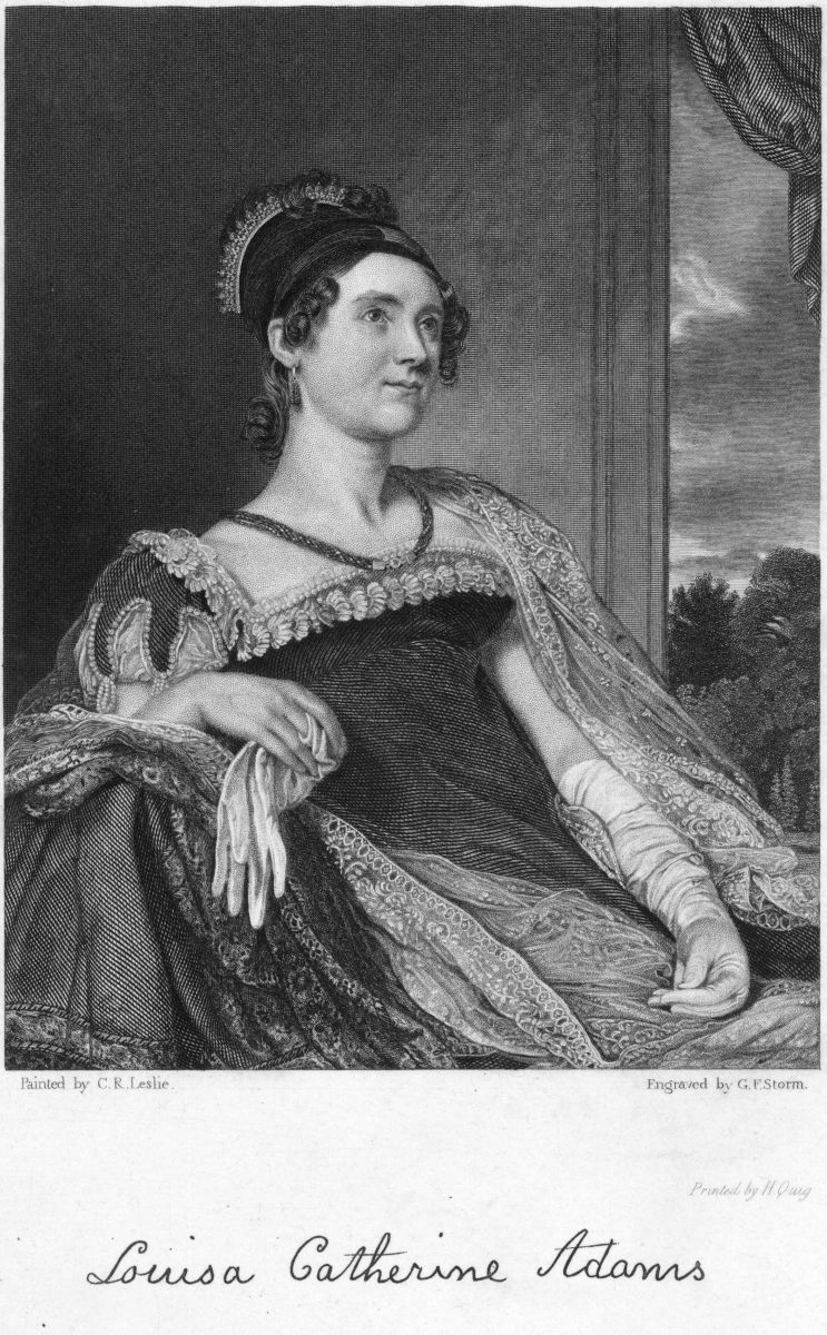 Louisa Adams era llamada "inglesa" por sus enemigos políticos.