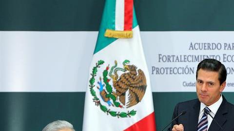 Enrique Peña Nieto, presidente de México.