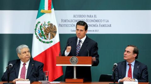 Enrique Peña Nieto, presidente de México.