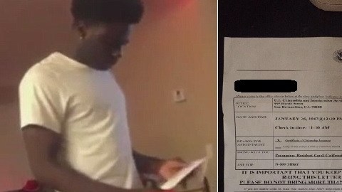 Prince Ogidikpe, de 19 años, recibió el mejor regalo de Navidad.