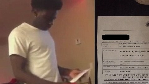 Prince Ogidikpe, de 19 años, recibió el mejor regalo de Navidad.