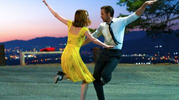 Emma Stone y Ryan Gosling en "La La Land"