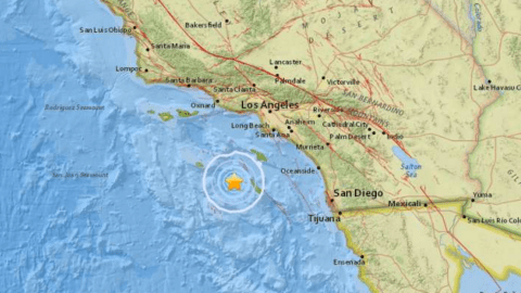 Sismo de 3.5 pega cerca de isla Catalina.