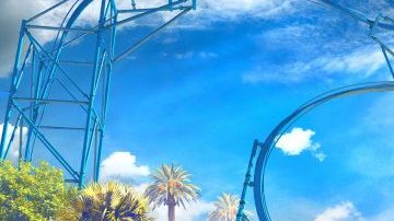 "Electric Eel", que según reveló la empresa se abrirá al público en 2018. /Cortesía de SeaWorld
