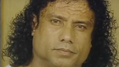 Jimmy 'Superfly' Snuka durante una entrevista para la WWE.