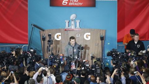 Tom Brady en la Noche de Medios.