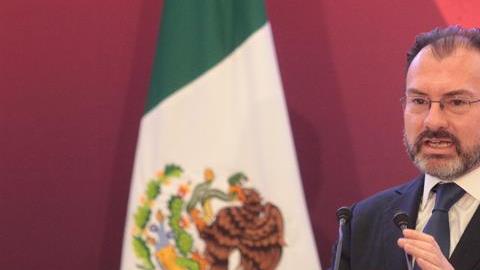 Luis Videgaray, secretario de Relaciones Exteriores de  México.