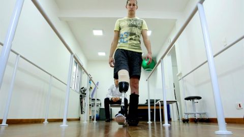 Jakson Follan sueña con participar en unos Juegos Paralímpicos.