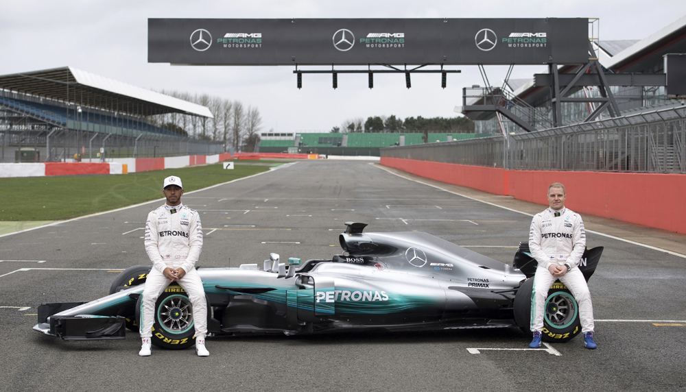 Así es el nuevo Mercedes que correrá en la temporada 2017 de la Fórmula Uno