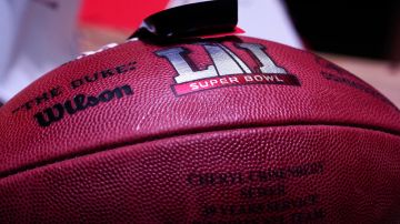 El balón oficial del Super Bowl LI