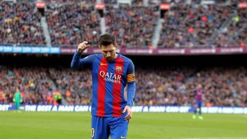 Lionel Messi marcó un golazo de tiro libre