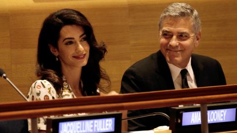 Amal Clooney y George Clooney