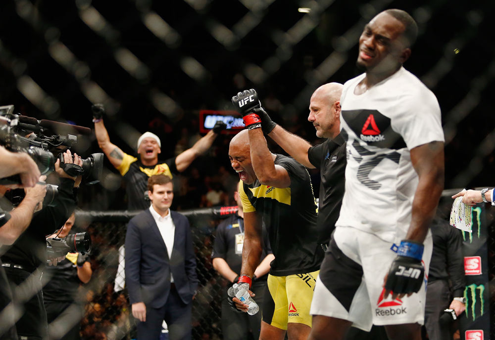 Anderson Silva ganó por deicisón unánime